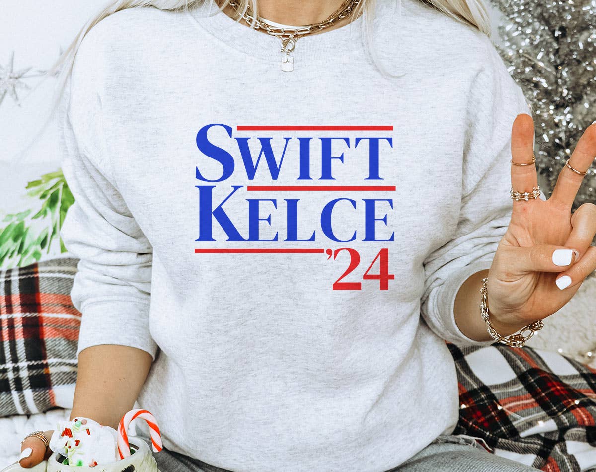 Swift Kelce 2024 - Funny Political Inspired Sweatshirt