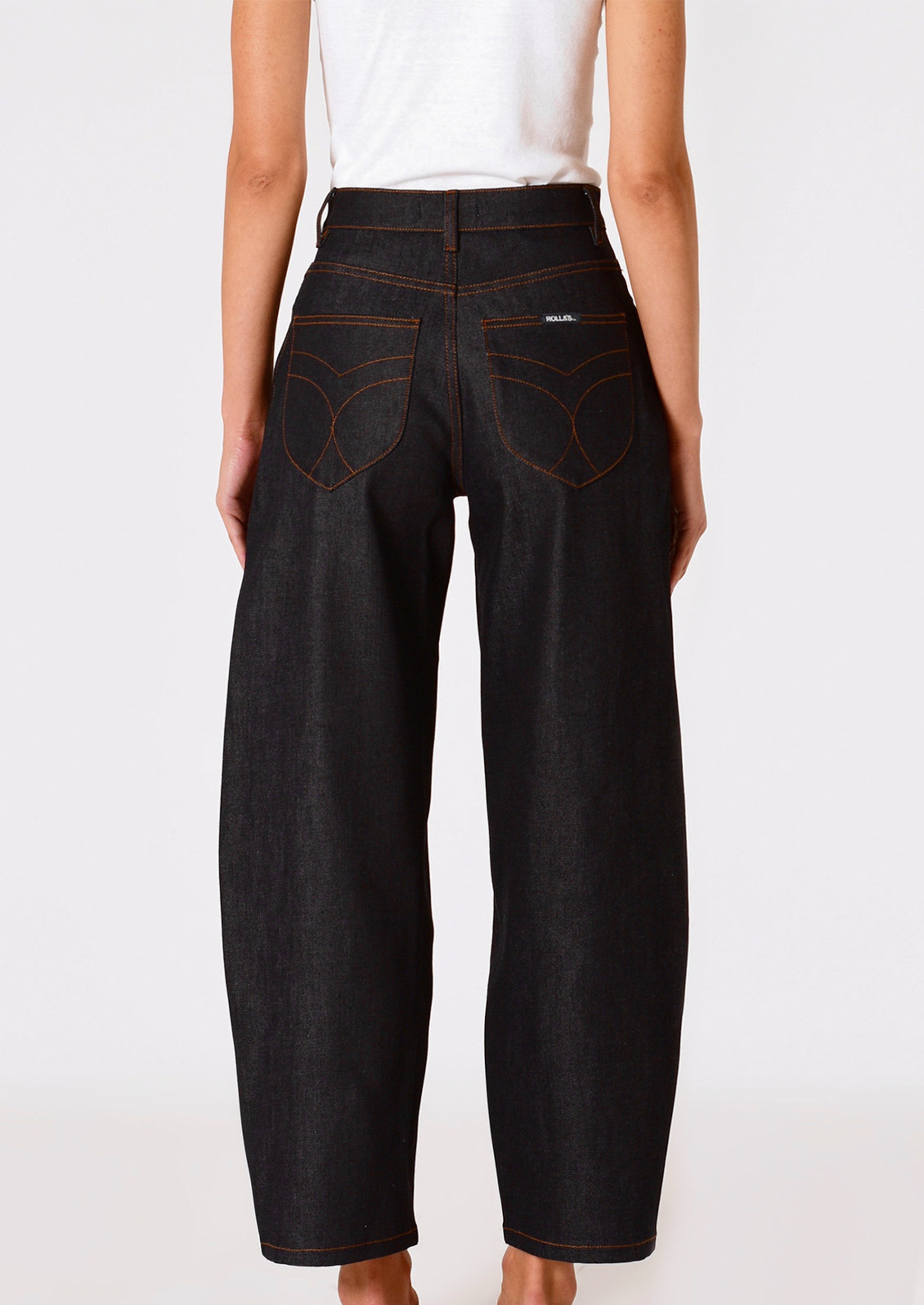 Gigi Barrel Jean in Madame Indigo