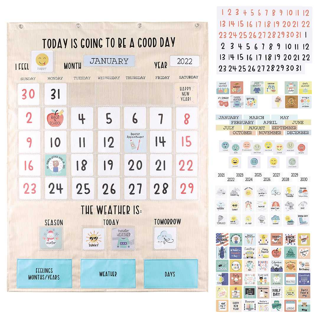 Good Day Learning Calendar Wall Chart