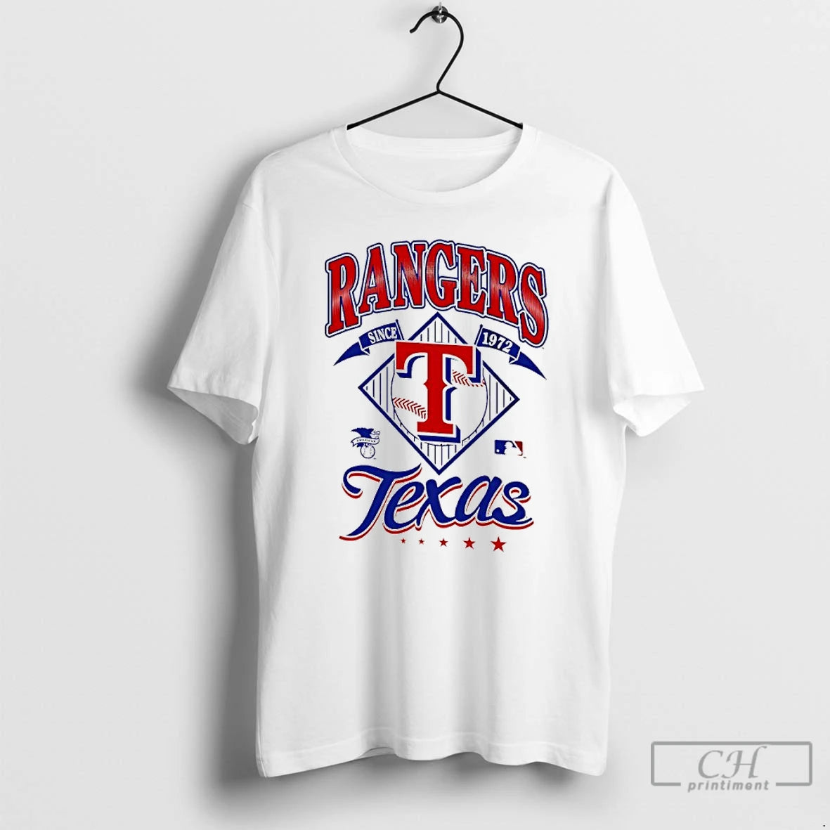 Classic Texas Rangers 1972 American League Logo Graphic Unisex T-shirt, Sweatshirt, Hoodie, Long Sleeve Tee