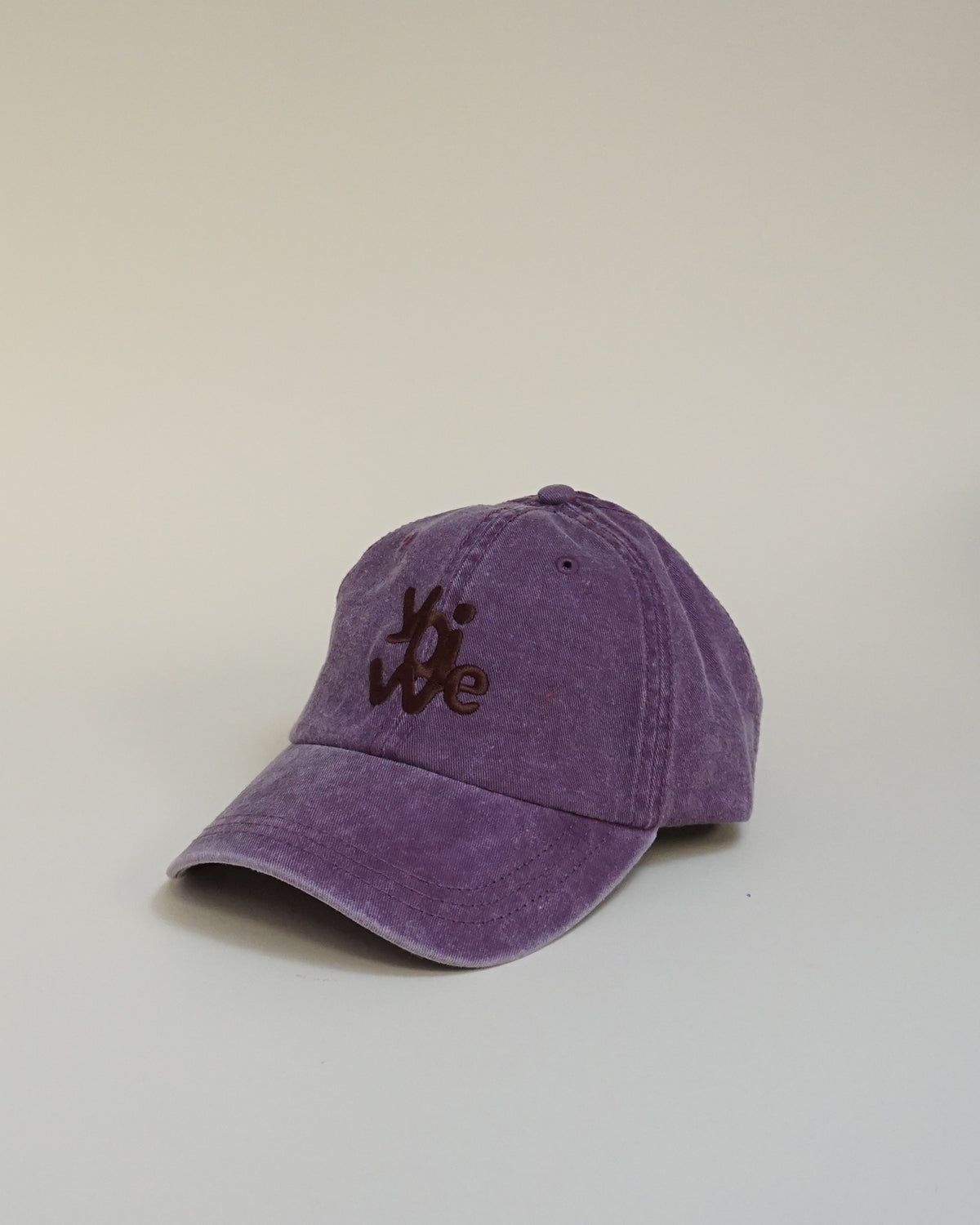 YOWIE Stacked Logo Dad Cap in Wine