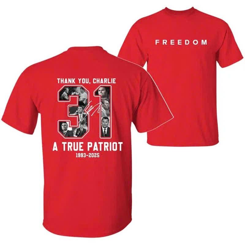 October 14th Red T-Shirt, Remembrance Ceremony Honoring Charlie Kirk, In October We Wear Red Birthday Shirt, Wear Red on October 14th as CJK Day Tee, C.K. Birthday Tee