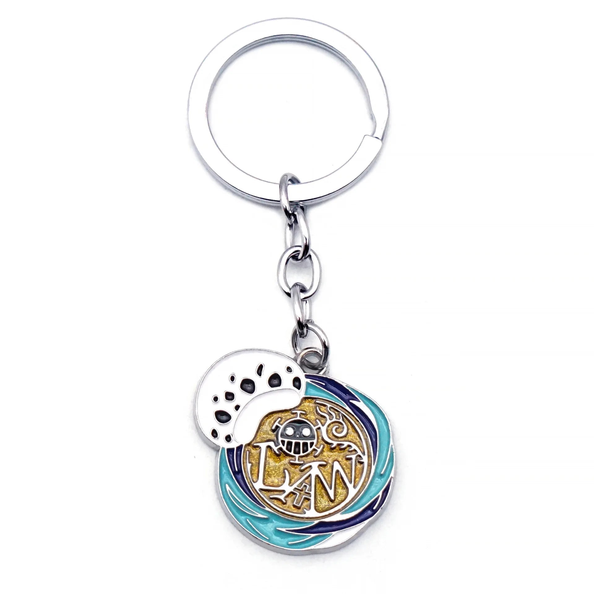 One Piece Law Signature Beanie Hat Enamel Keychain