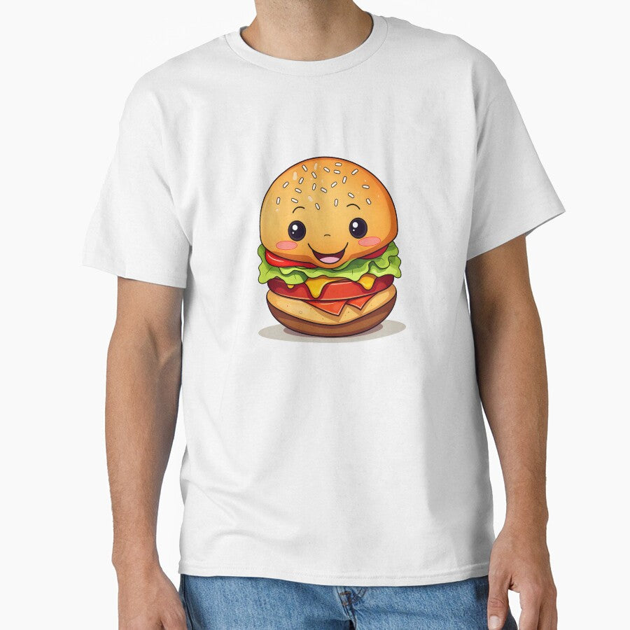 Anime burgers by DerSenat Unisex T-shirt, Sweatshirt, Hoodie, Long Sleeve Tee