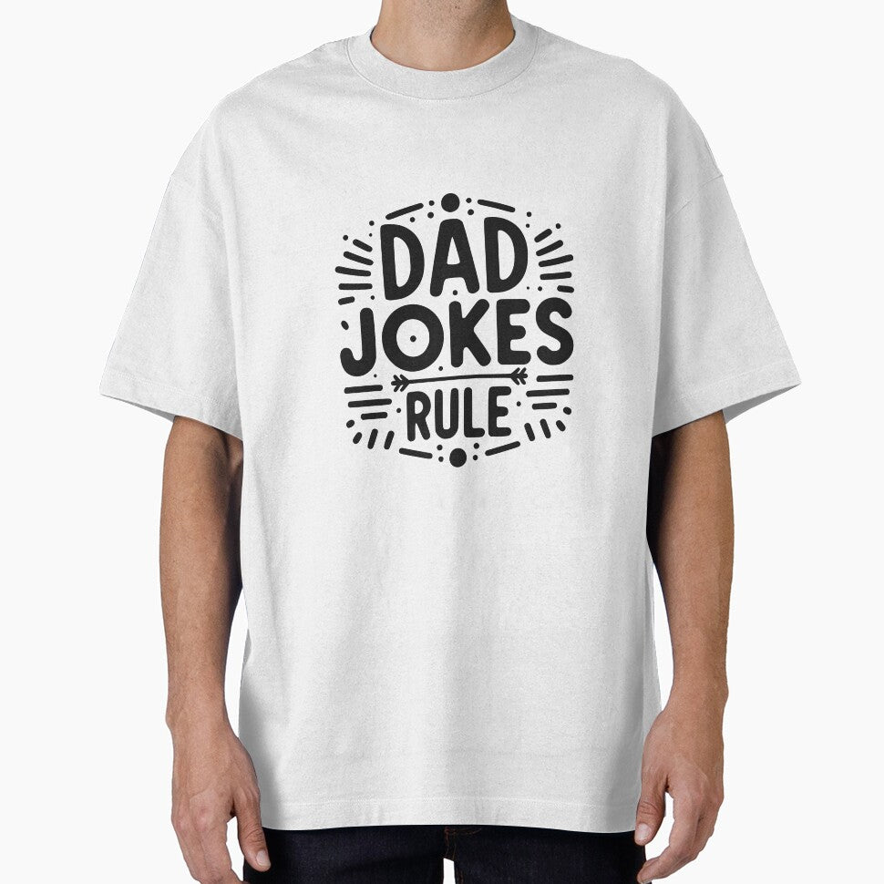 Dad Jokes Rule by Frank Ring Unisex T-shirt, Sweatshirt, Hoodie, Long Sleeve Tee